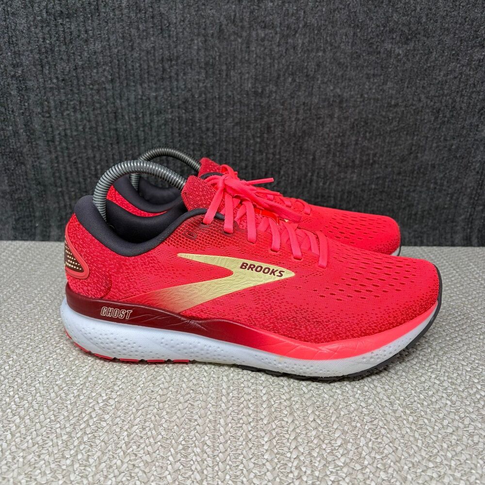 Brooks Ghost 16 Pink Sundried Tomato Cream Athletic Running Shoes Women’s 9.5 B